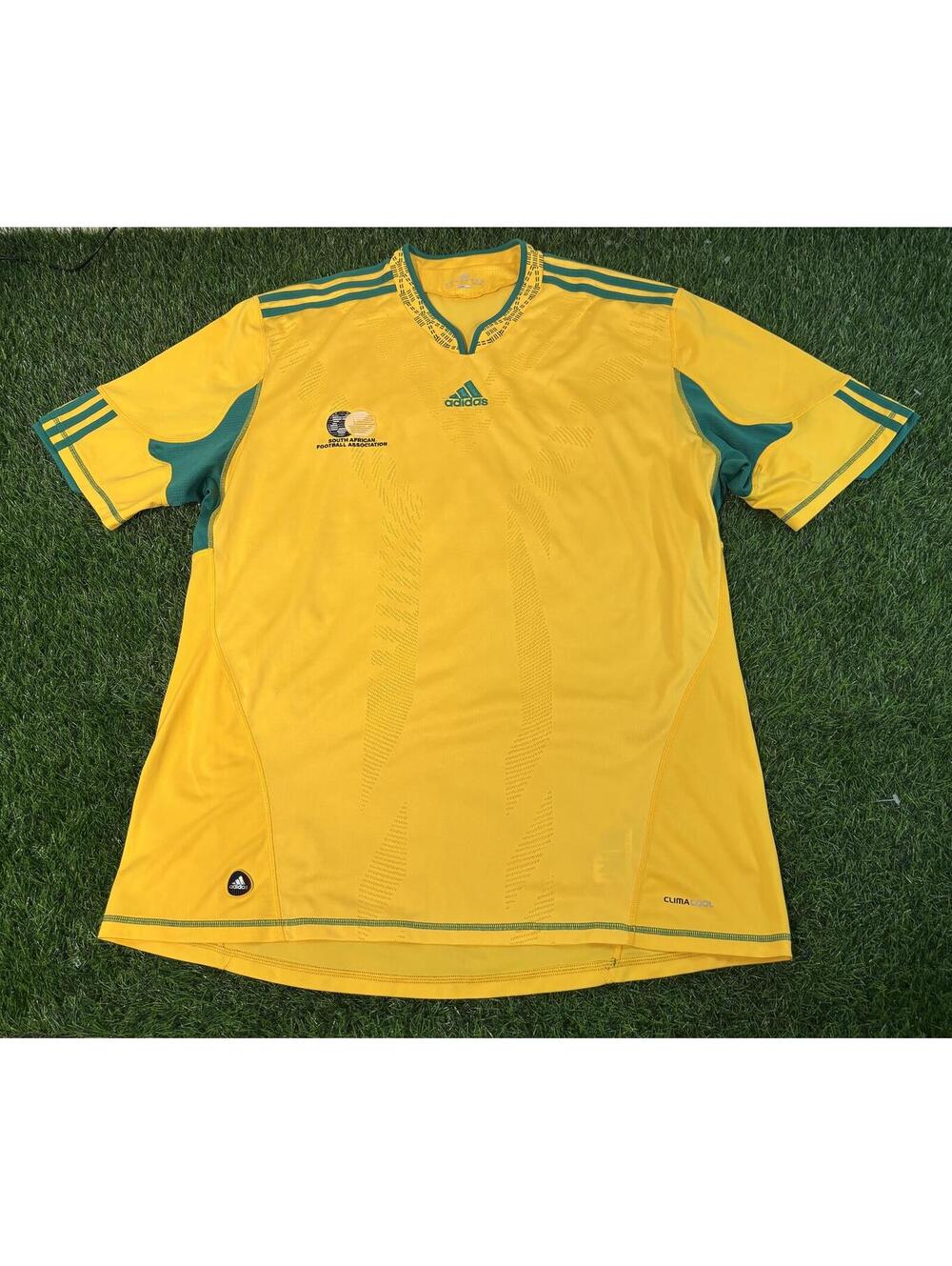 SOUTH AFRICA 2010 2011 HOME FOOTBALL SHIRT SOCCER JERSEY ADIDAS P41442 Mens XXL